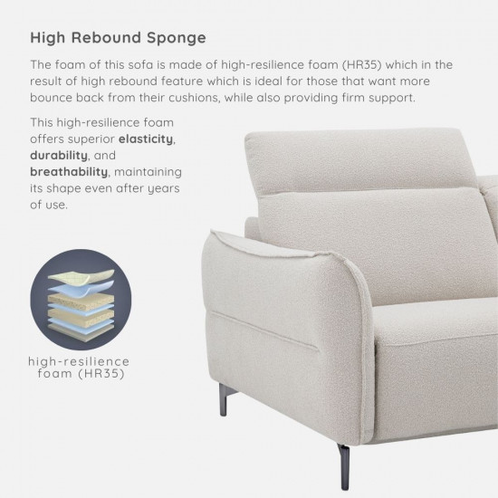 VENICE 3-Seater L-Shape Electric Recliner Sofa L280 VENICE 3-Seater L-Shape Electric Recliner Sofa L280